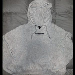 H&M Calabasas Cropped Hoodie